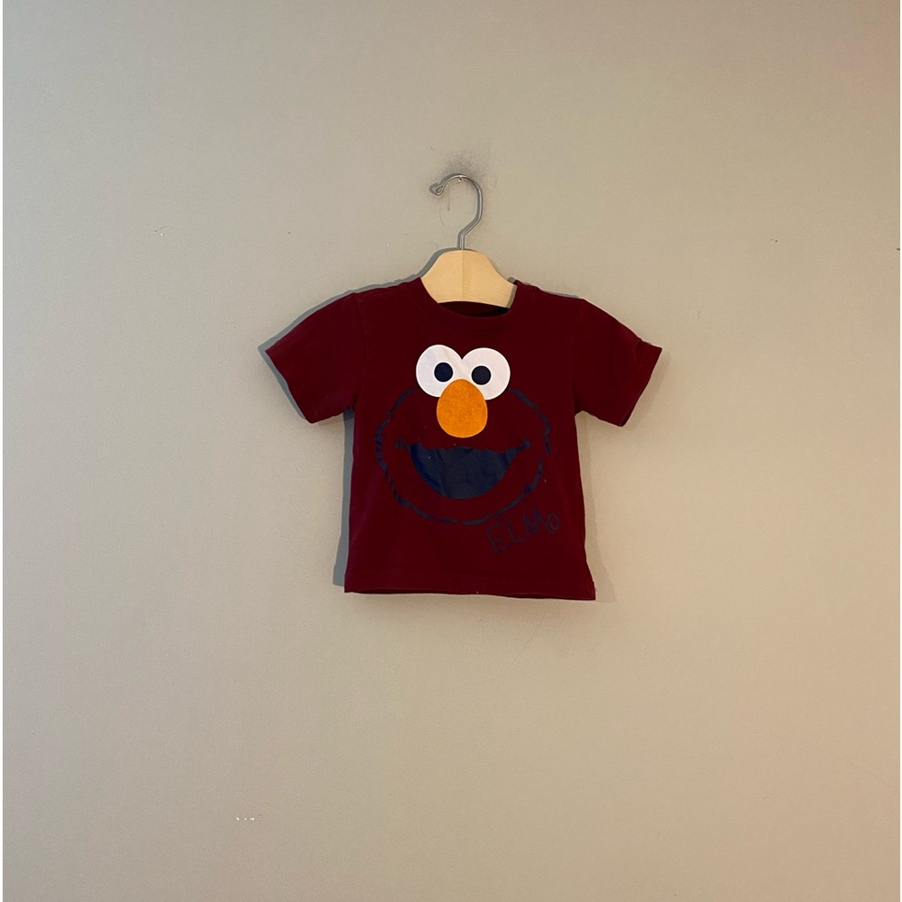 ADD ON FOR OUR $9 red elmo tee sesame street 2T